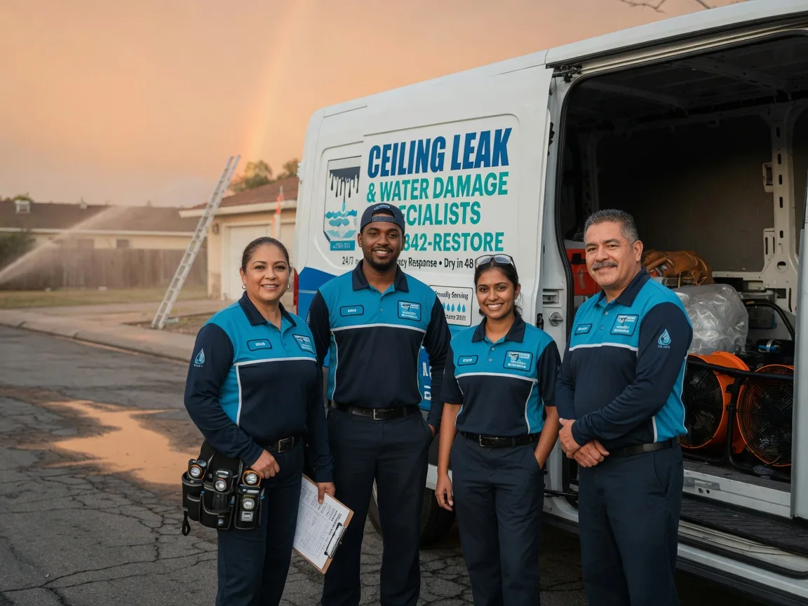 Ceiling Leak Cleanup company in Hartshorne, OK